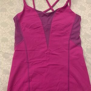 lululemon athletica Magenta Strappy Camisole
